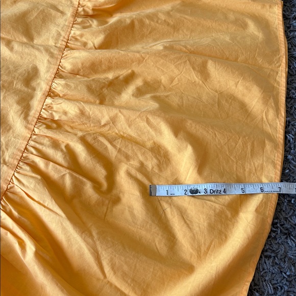 Rails Avril Tiered Midi Dress Spaghetti Straps Size XS in Yellow - Picture 9 of 13